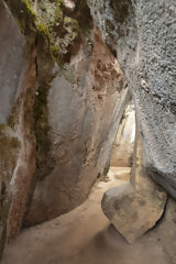 Galeras subterrneas de Qenqo