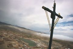 Laguna de barro en Chilca