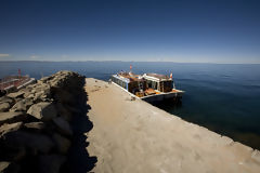 Isla Taquile en el Lago Titicaca