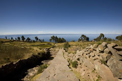 Isla Taquile en el Lago Titicaca