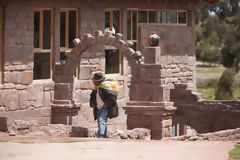 Isla Taquile en el Lago Titicaca