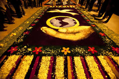 Alfombra de flores