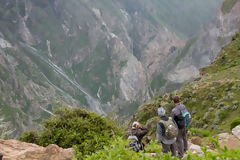 Turistas en el Colca